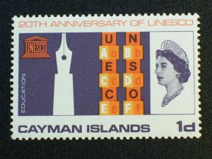 Cayman Islands Scott #186 unused