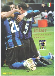 2008-2009 Italy - Republic, Folder Stamps Inter Champion d'Italia MNH**