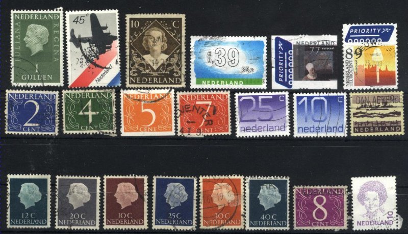 Netherlands   21 different used  PD