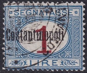 Italian Offices Constantinople 1922 Sc J4 postage due MH*