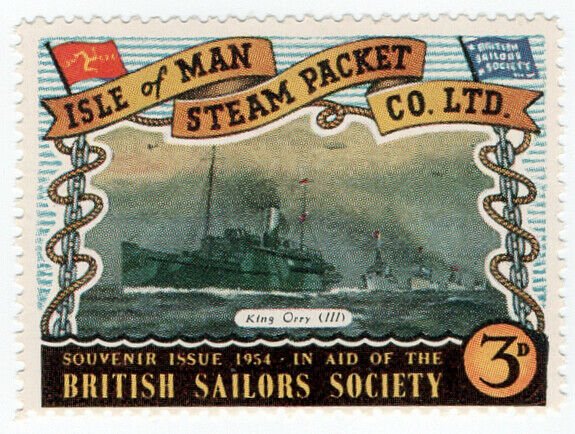 (I.B) Cinderella Collection : Isle of Man Steam Packet 3d (King Orry III)