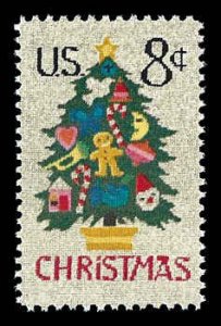 PCBstamps   US #1508 8c Christmas - Needlepoint, MNH, (24)