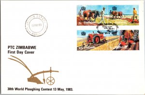 Zimbabwe, Worldwide First Day Cover