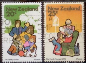 New Zealand 1981 SC# 726-7 Used L189