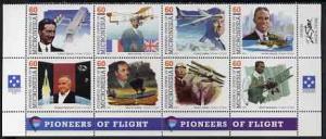 Micronesia 1996 Pioneers of Flight (8th series) perf set ...