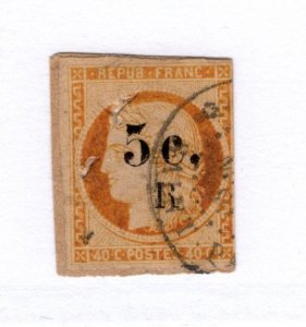 Reunion #6 Filler Used - Stamp - CAT VALUE $45.00