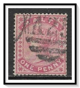 Malta #9a Queen Victoria Used