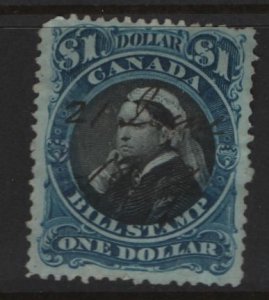 CANADA FB52  USED  BILL STAMP