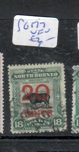 NORTH BORNEO 20C/18C COW    SG 177   VFU      P0224A  H