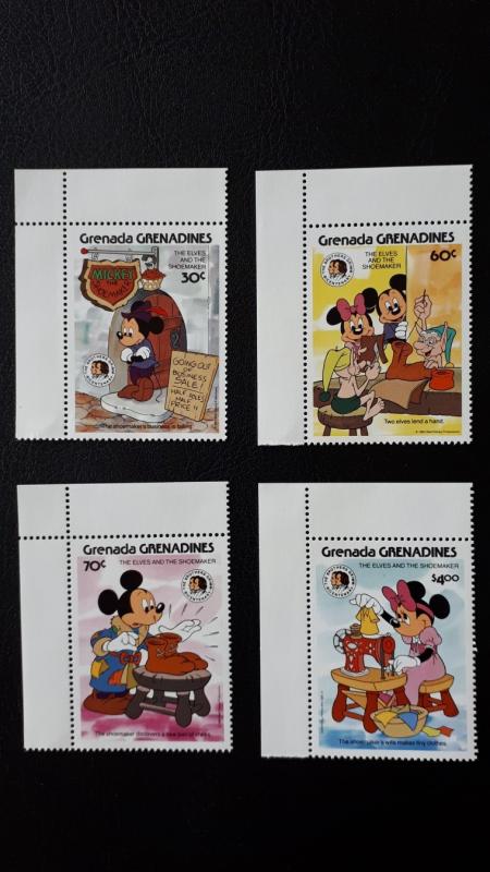 Disney - Grenada Grenadines 1985. ** MNH complete set