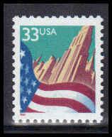 3277 33c U.S. Flag Fine MNH