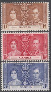 Gambia 129-131 MH CV $1.45