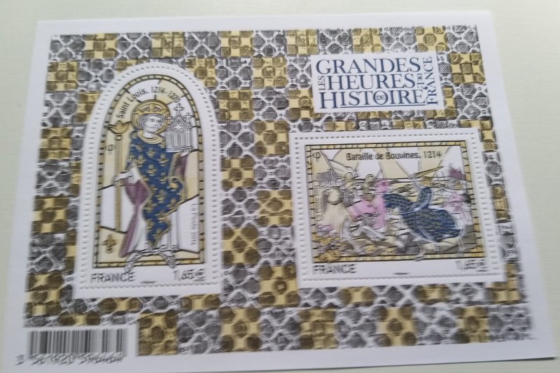 France Minisheet 2014 The great hours of the history of France