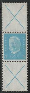 Germany Scott # 367, 2 label X, mint hr, se-tenant, Mi# S39