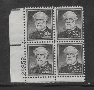 #1049 MNH Plate Block