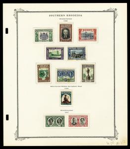 Southern Rhodesia 1924 to 1964 Stamp Collection