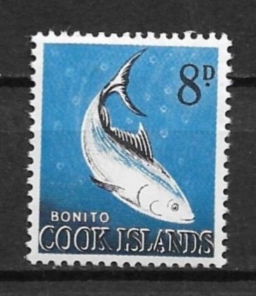 1963 Cook Islands 153 Bonito MH