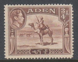 Aden,  George VI 3/4a Camel Corpsman (SC 17) MH