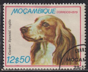 Mozambique 666 Cocker Spaniel 1979