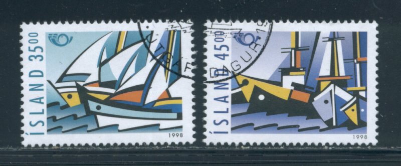 Iceland 854-5  Used (2