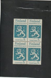 United  States  Finnis   Coat  of  Arms  1334  MNH