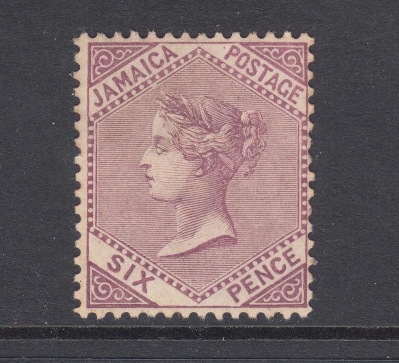 Jamaica Sc 51 MLH. 1909 6p dull violet Queen Victoria, nice appearing