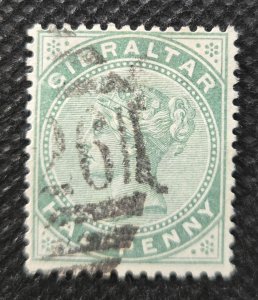 Gibraltar 1886-98 #8 Used SCV $4.50