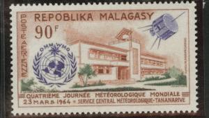 Madagascar Malagasy Scott C78 MNH**  airmail 1964