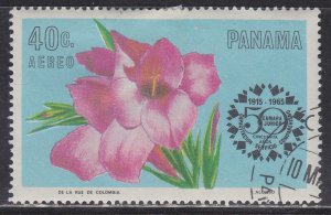 Panama C348 Flor del Espiritu Santo 1966