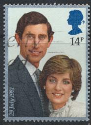 Great Britain SG 1160 - Used - Royal Wedding