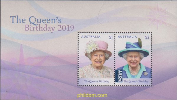 629504 MNH AUSTRALIA 2019 ISABEL II