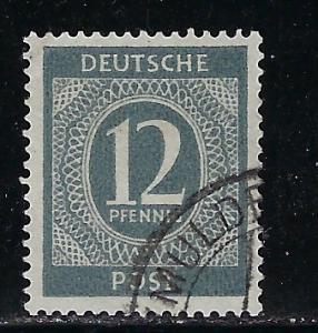 Germany AM Post Scott # 539, used