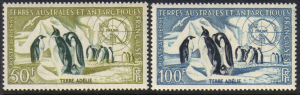 French Southern & Antarctic Territory, #C1-2 mint set