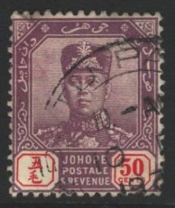 Johore Sc#116 Used