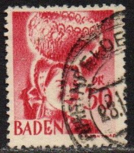 Germany Baden Sc #5N23 Used