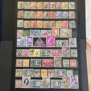 Collection of 111 different m/u stamps Malaya Federation, SCV $80 