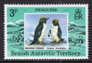 British Antarctic Territory 72 Penguins MNH VF