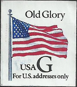 # 2886 USED G STAMP OLD GLORY