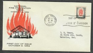 Canada 364 Fire Prevention neatly addressed FDC