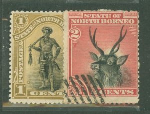 North Borneo #59-60v