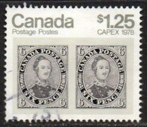 Canada Sc #756 Used