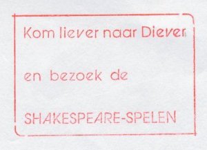 Meter top cut Netherlands 1995 Shakespeare Play