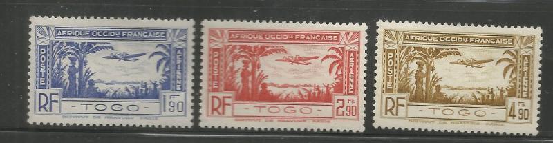 FRENCH COLONIES, C1-C3, NG, TOGO