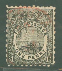 Fiji #54v  Single