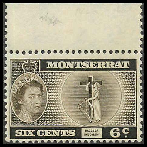 Montserrat 134 Mint VF NH