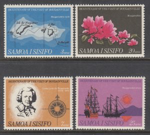 Samoa 290-293 MNH VF