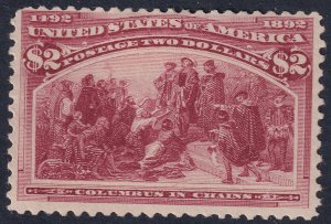 #242 Mint OG, Fine+ (CV $1100 - ID37038) - Joseph Luft