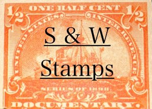 S and W Stamps