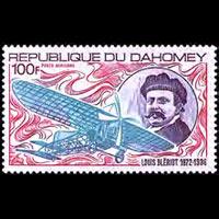 DAHOMEY 1972 - Scott# C166 Louis Bleriot Set of 1 NH