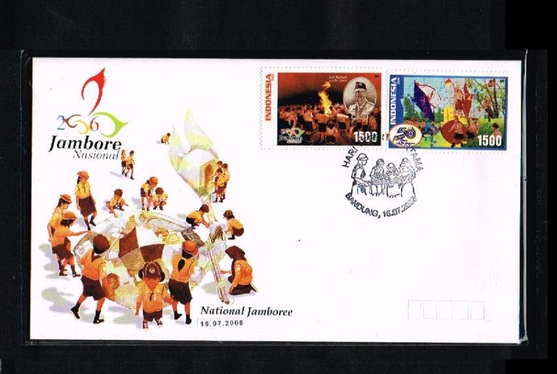 2006 - Indonesia FDC 07/06 - Organizations - Scouting - National Jamboree [PB...